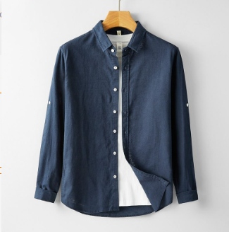 Alexander | Long-Sleeve Linen Shirt