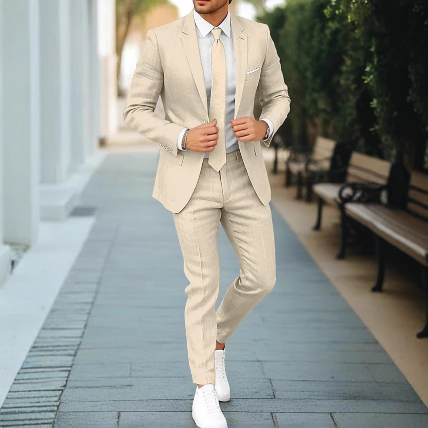 Oliver | Men's Two-Piece Linen Suit