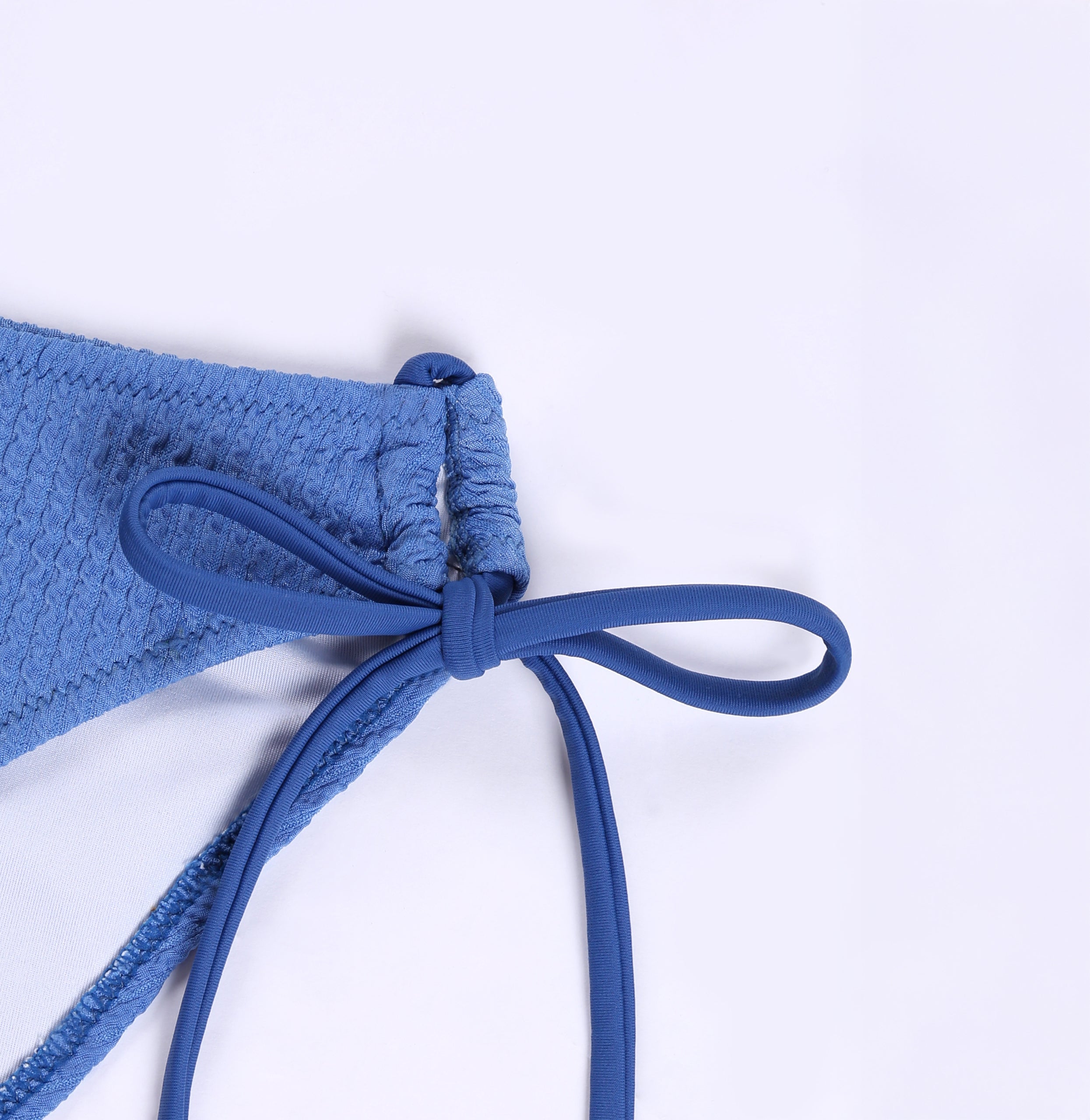 Womens Cheeky High Cut Color Block Textured U-Wire Sexy 2 Piece Bikini Sets