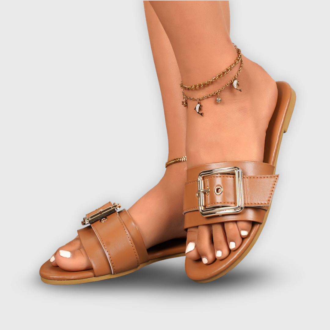 Kayla | Stylish Summer Flat Sandals