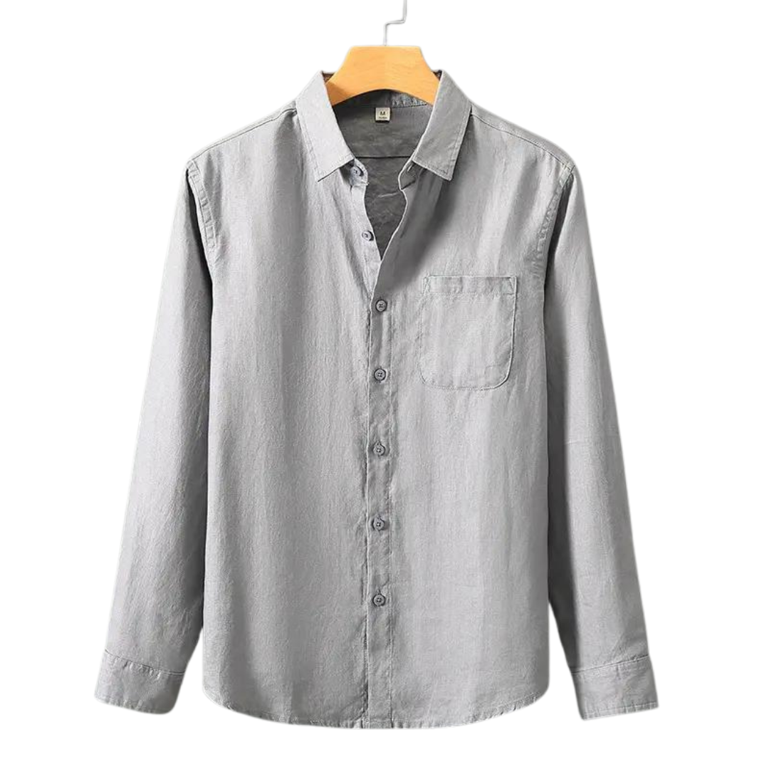 Caleb | Premium Men's Soft Linen Casual Shirt