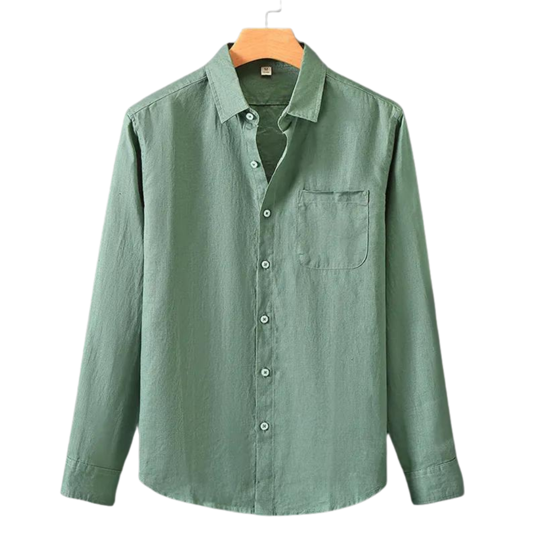 Caleb | Premium Men's Soft Linen Casual Shirt