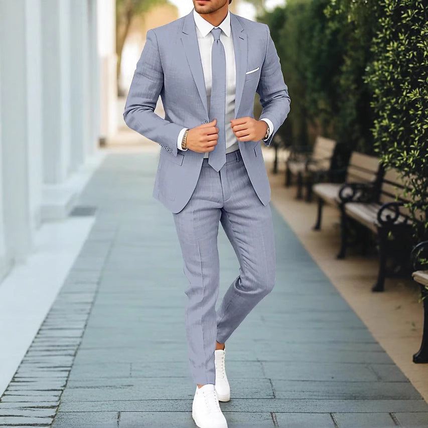 Oliver | Men's Two-Piece Linen Suit