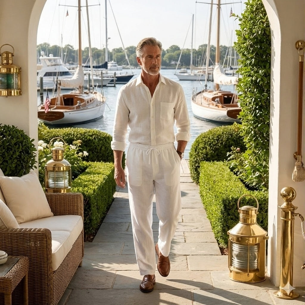 MALDIVES – Relaxed Linen Trousers