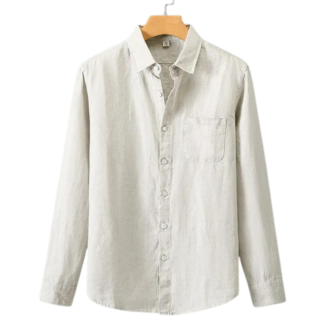 Caleb | Premium Men's Soft Linen Casual Shirt