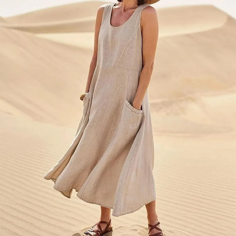 Everleigh™ - Summer Linen Dress