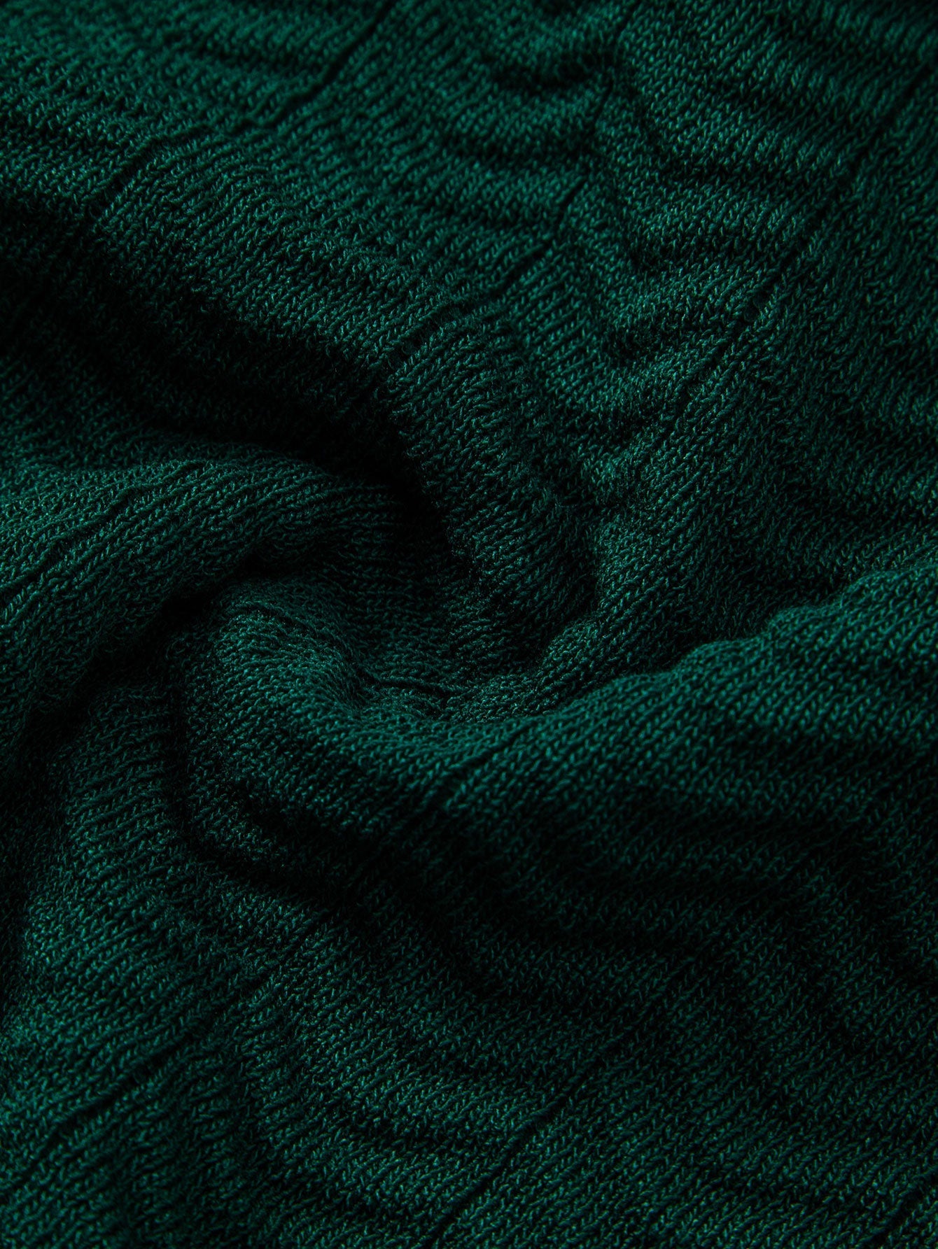 Connor | Men's Textured V Neck Polo Shirt