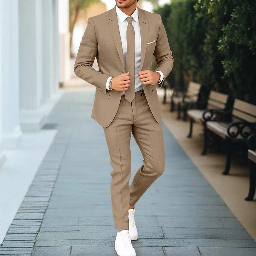 Oliver | Men's Two-Piece Linen Suit