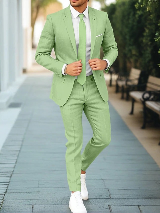 Oliver | Men's Two-Piece Linen Suit