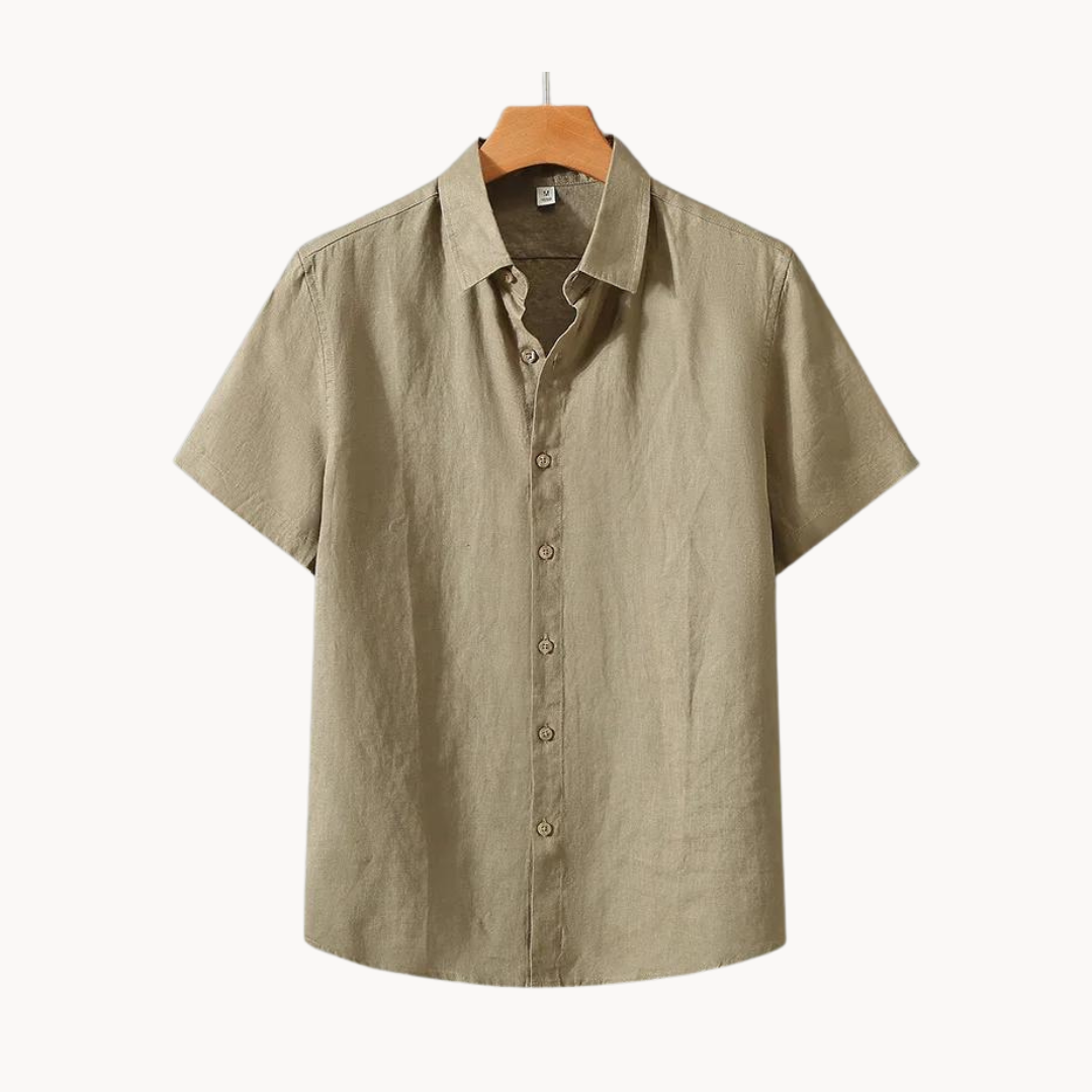 Brandon | Royale Linen Button-Down Shirt