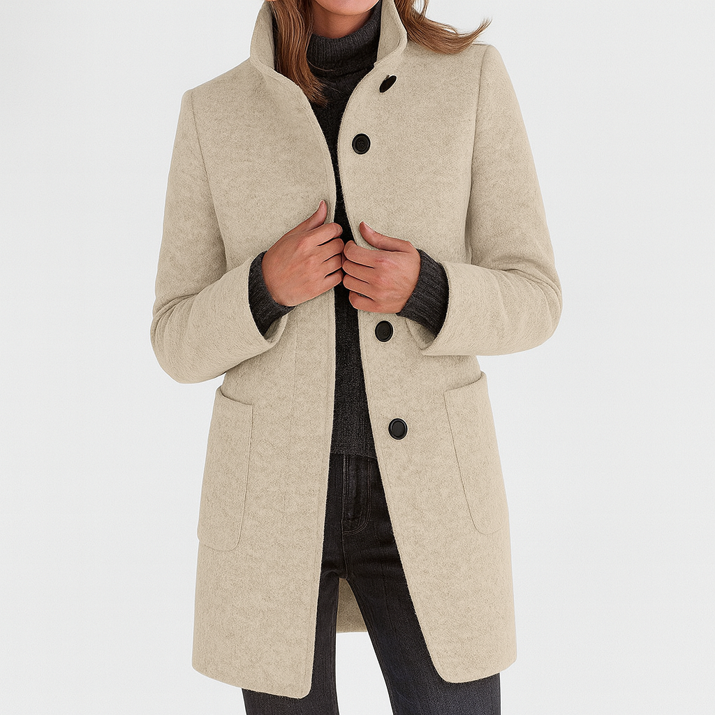 Hazel | Women's Jacket with High Collar