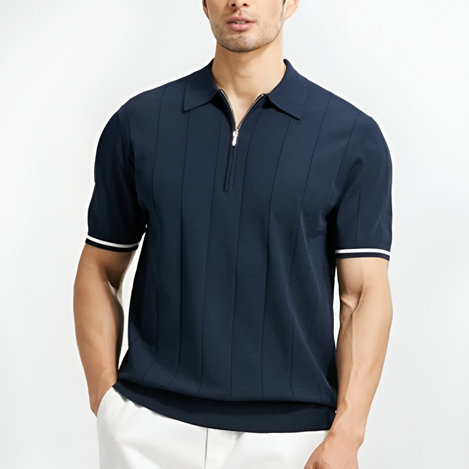 Noah | Men's Elegant Short-Sleeve Polo Shirt