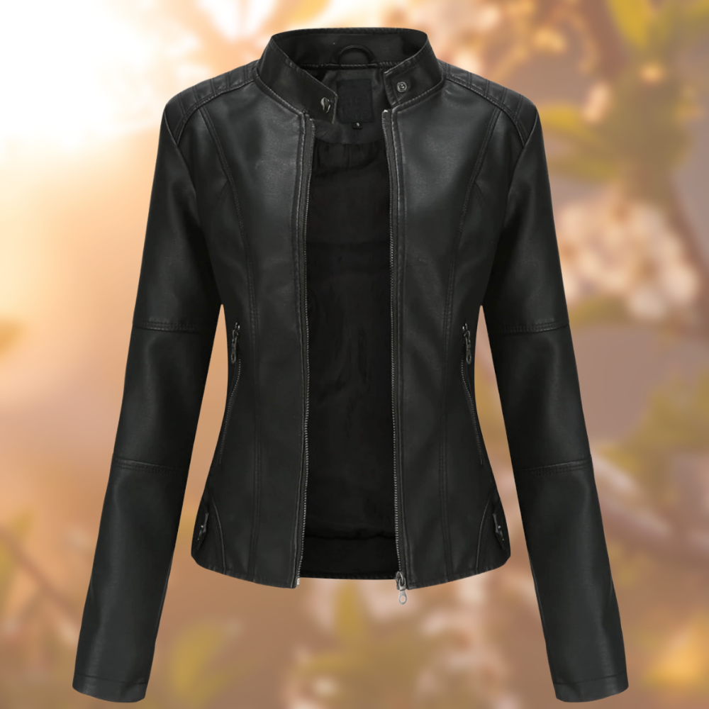 Giorgina™ - Stylish Leather Jacket for Women