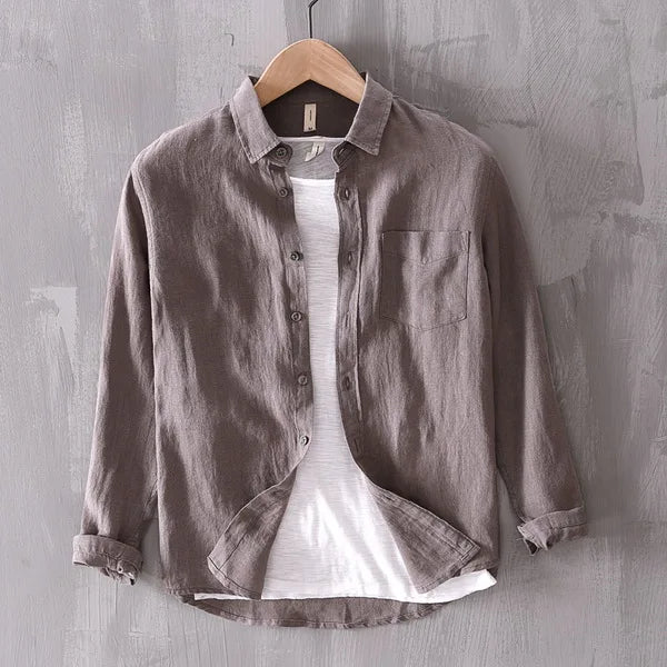 Dylan | Men's Stylish Breathable Linen Casual Shirt