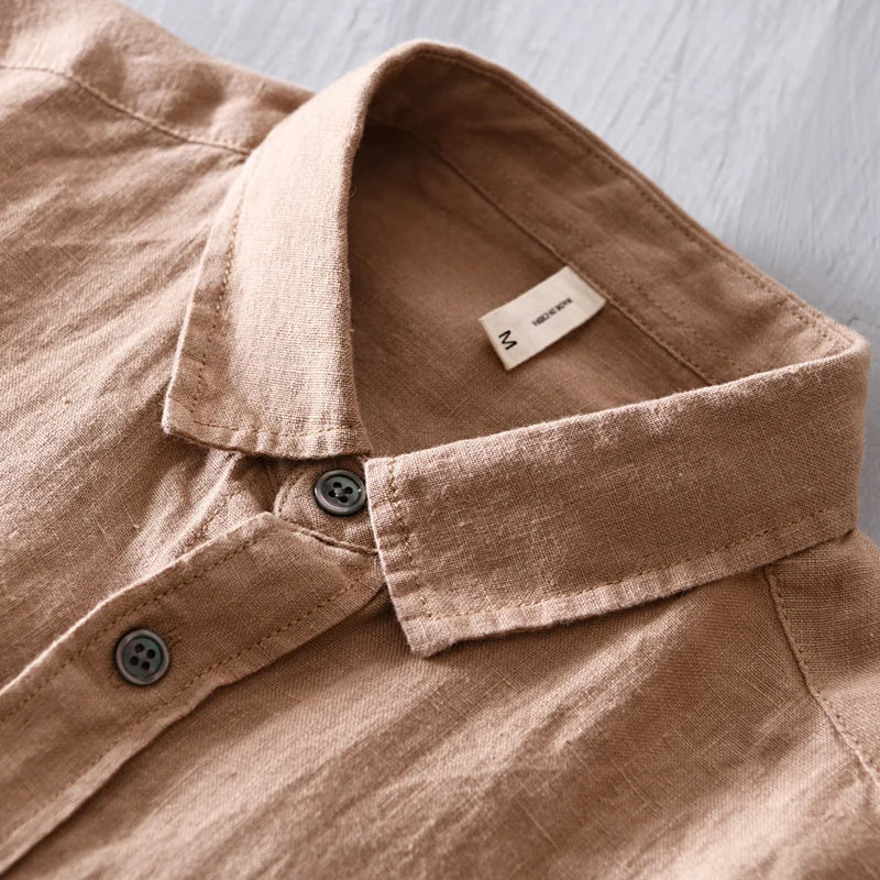 Dylan | Men's Stylish Breathable Linen Casual Shirt