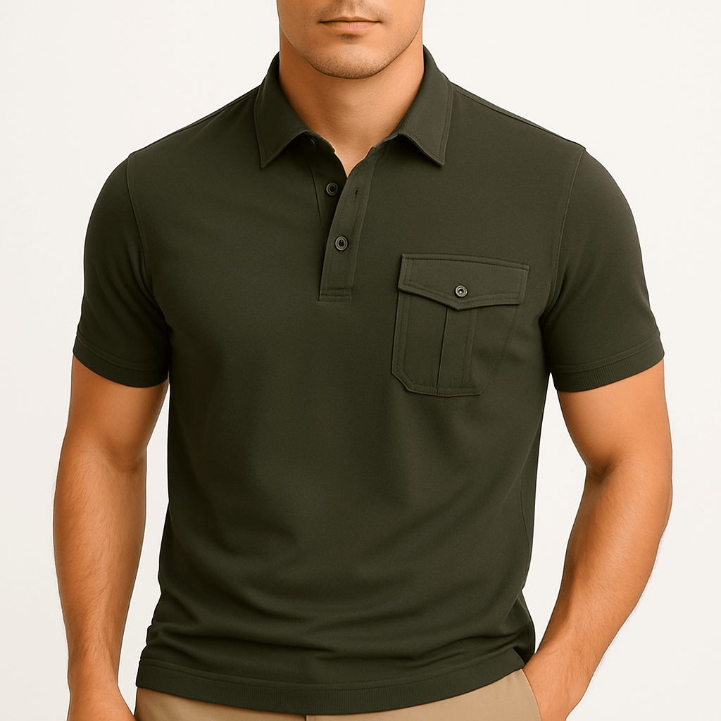 Slim Fit Texture Polo Shirt