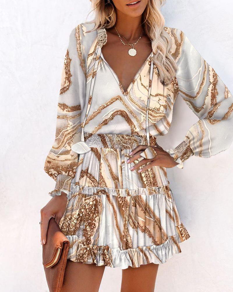 Zoe | Bold Floral Mini Dress for Vibrant Elegance