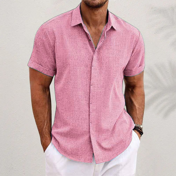 Harrison | Oliver Men's Linen Short Sleeve Shirt