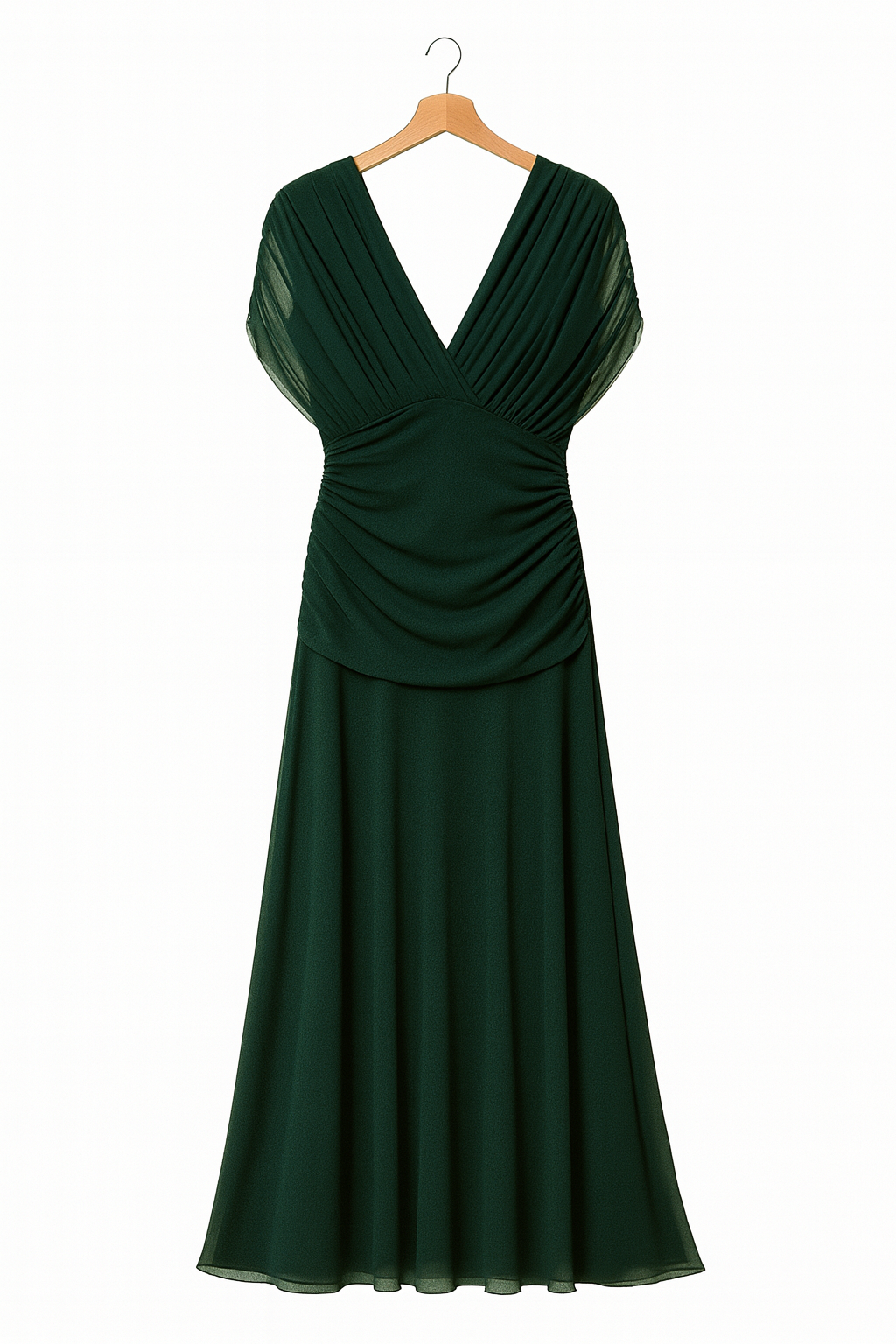 Everleigh Melbourne | Elegant V-neck Fantasy Maxi Dress