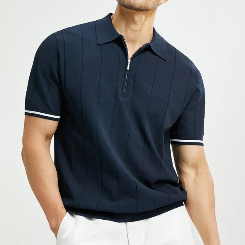 Noah | Men's Elegant Short-Sleeve Polo Shirt