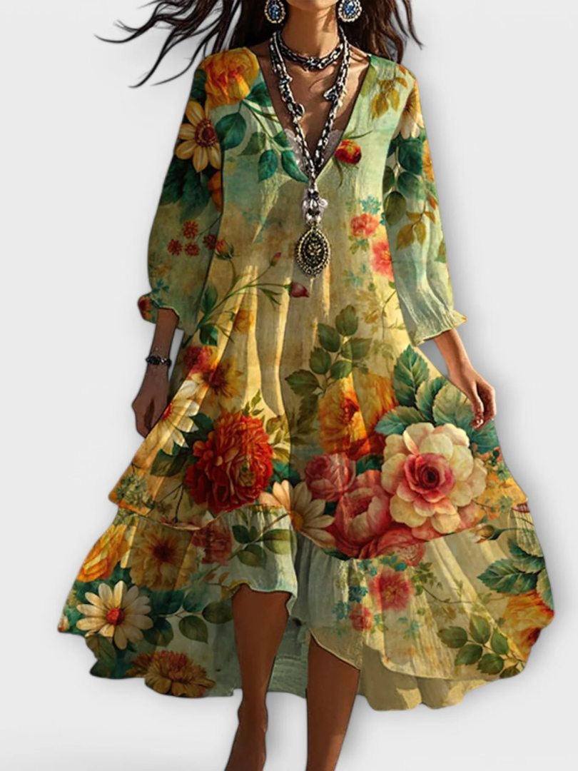Mara | Vintage Floral Dress