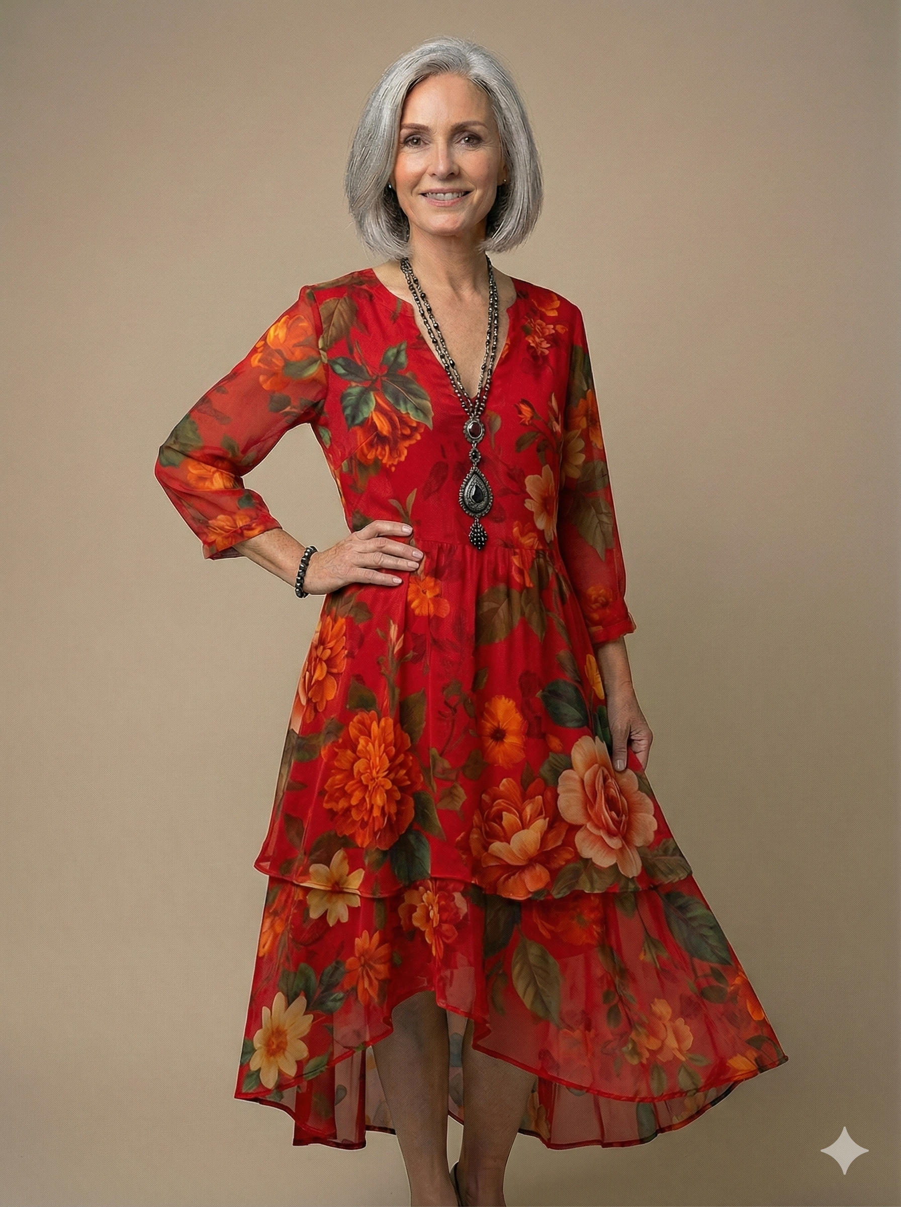 Mara | Vintage Floral Dress