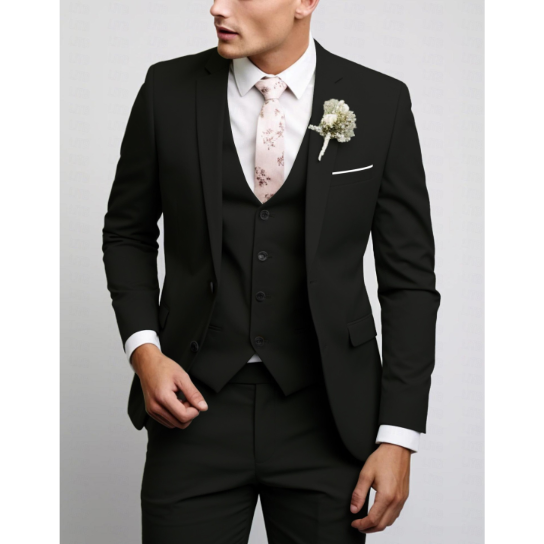 James | Men's Slim Fit Formal Suit Set