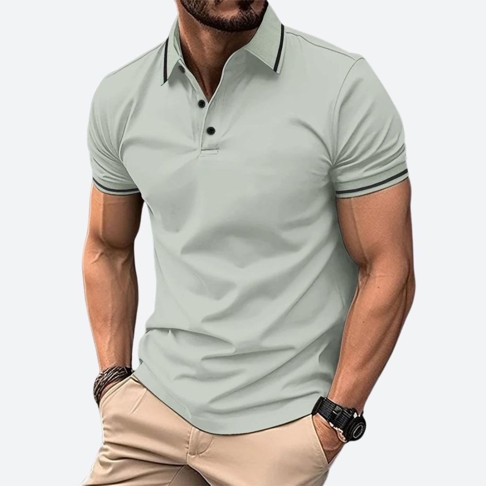 Angus | Men's Stylish Short Sleeve Polo Shirt