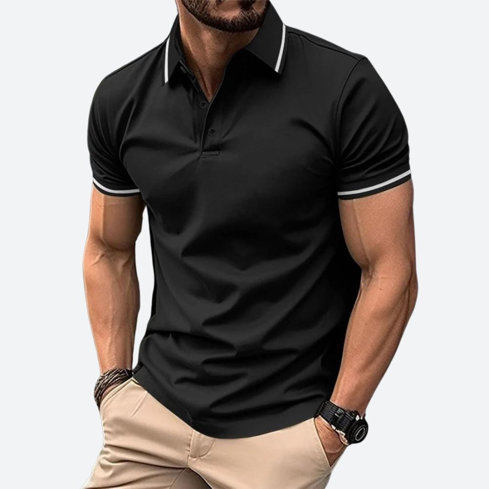 Angus | Men's Stylish Short Sleeve Polo Shirt