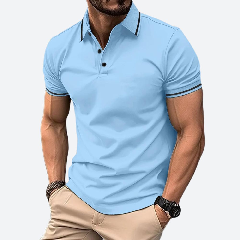 Angus | Men's Stylish Short Sleeve Polo Shirt
