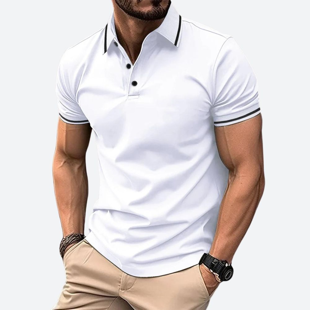 Angus | Men's Stylish Short Sleeve Polo Shirt