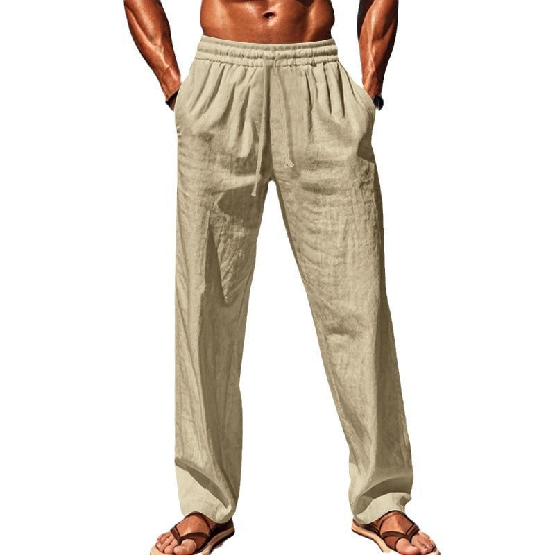 Jordan | Men's Loose Linen Leisure Pants