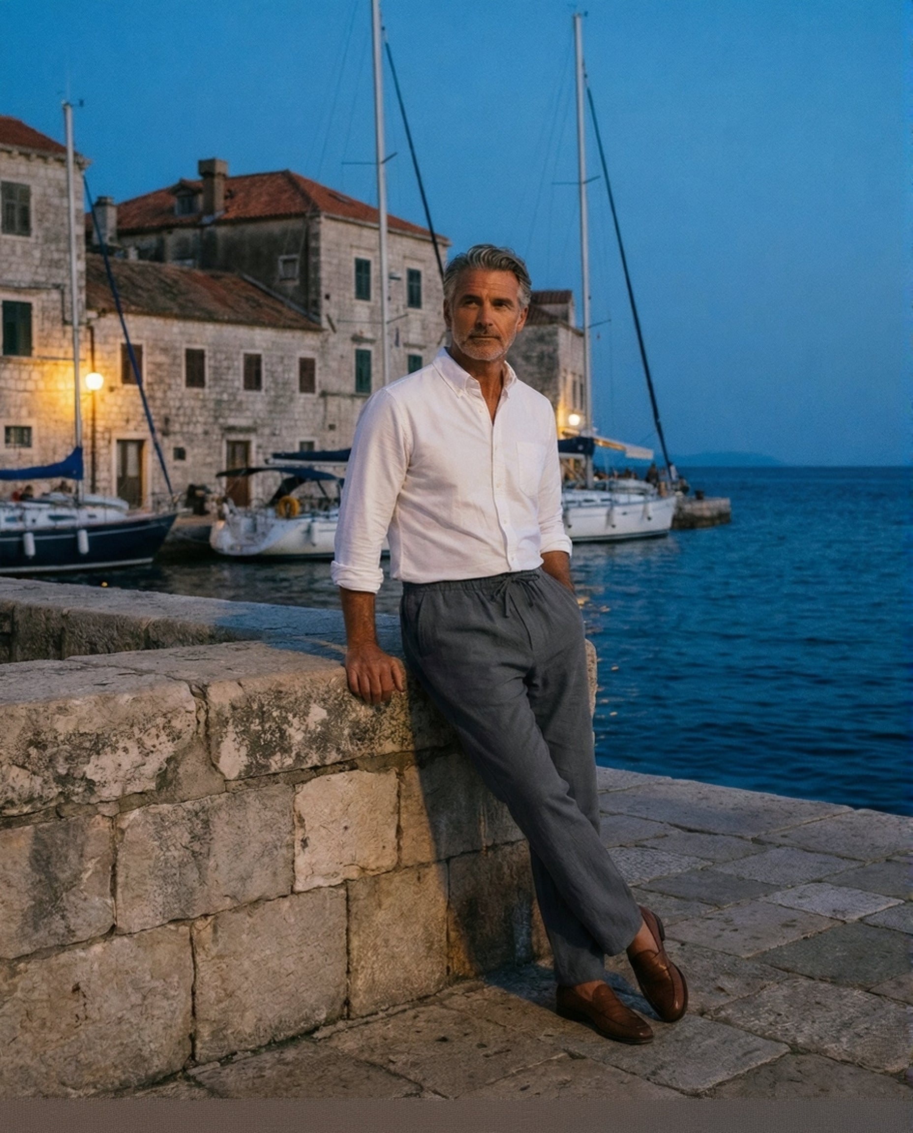 MALDIVES – Relaxed Linen Trousers