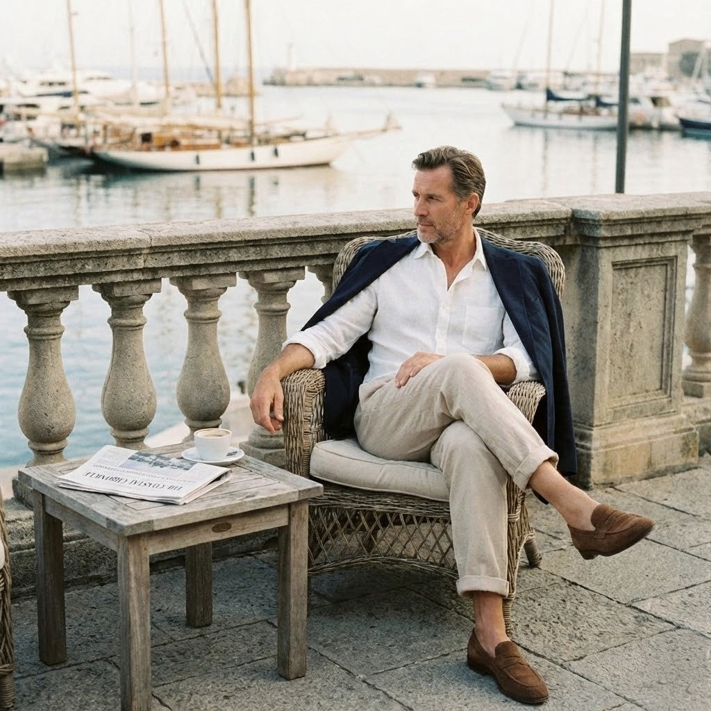 MALDIVES – Relaxed Linen Trousers