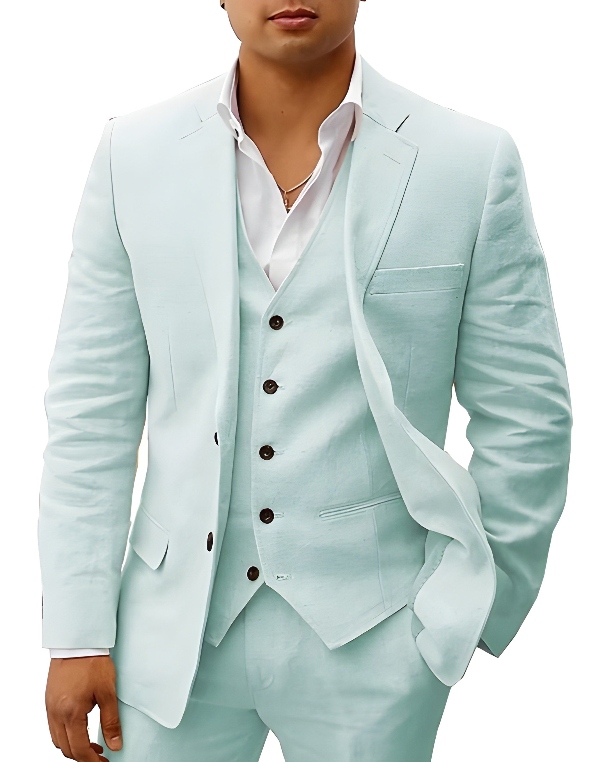 Lachlan | Men's Classic Linen Suit for Weddings
