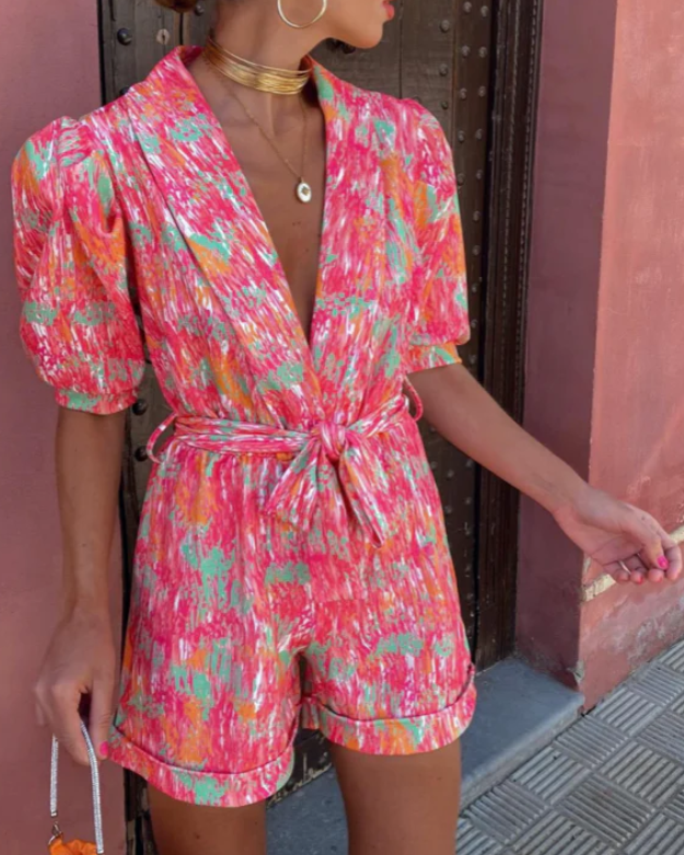 Miranda | Stylish V-Neck Jumpsuit for Women