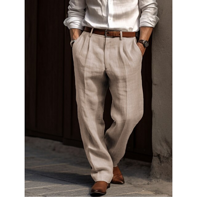 Isaac | Lucas Stylish Linen Trousers