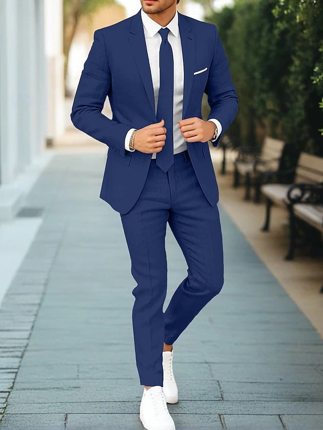 Oliver | Men's Two-Piece Linen Suit
