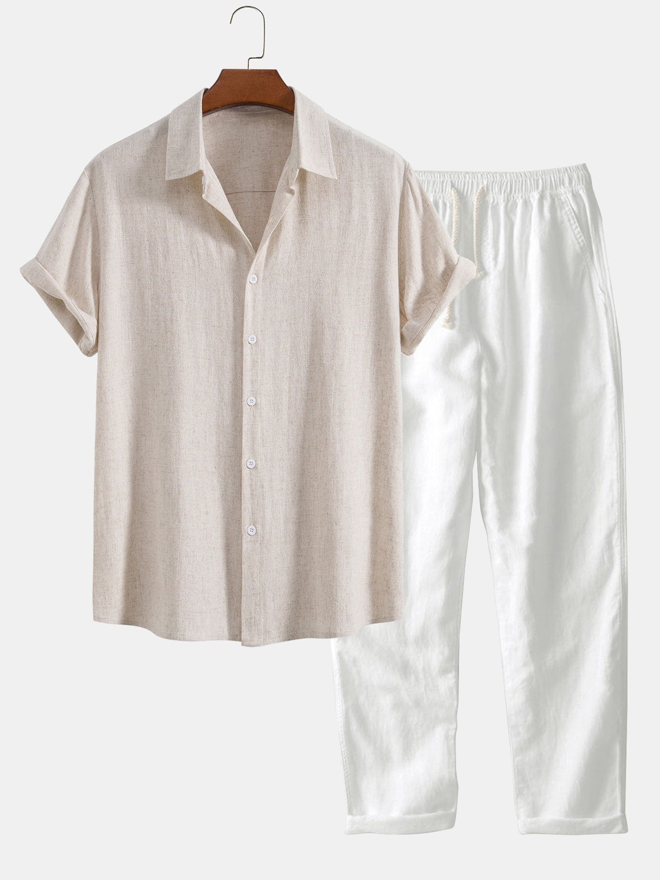 Ethan | James Men's Linen Summer Set