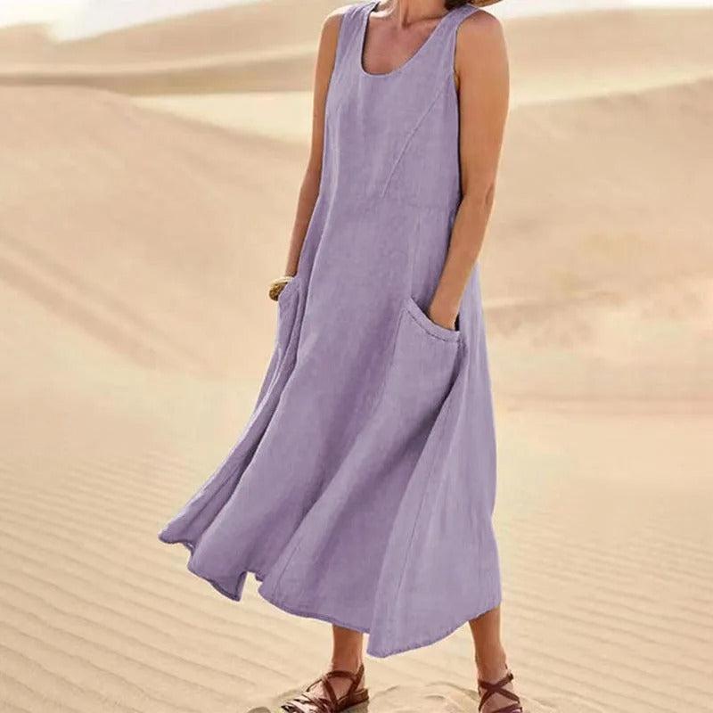 Everleigh™ - Summer Linen Dress