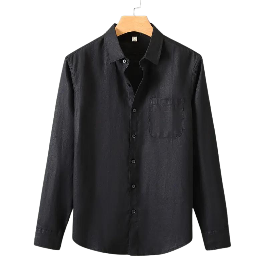 Caleb | Premium Men's Soft Linen Casual Shirt