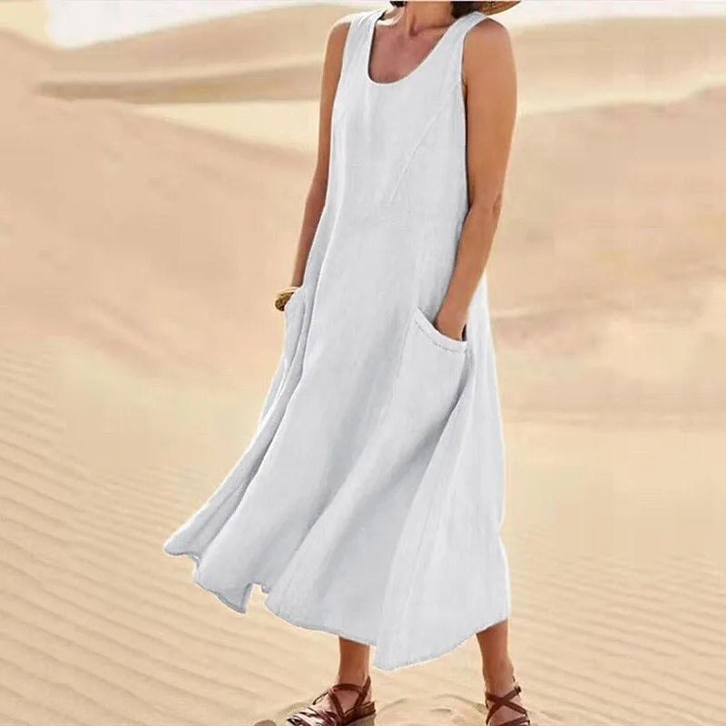 Everleigh™ - Summer Linen Dress