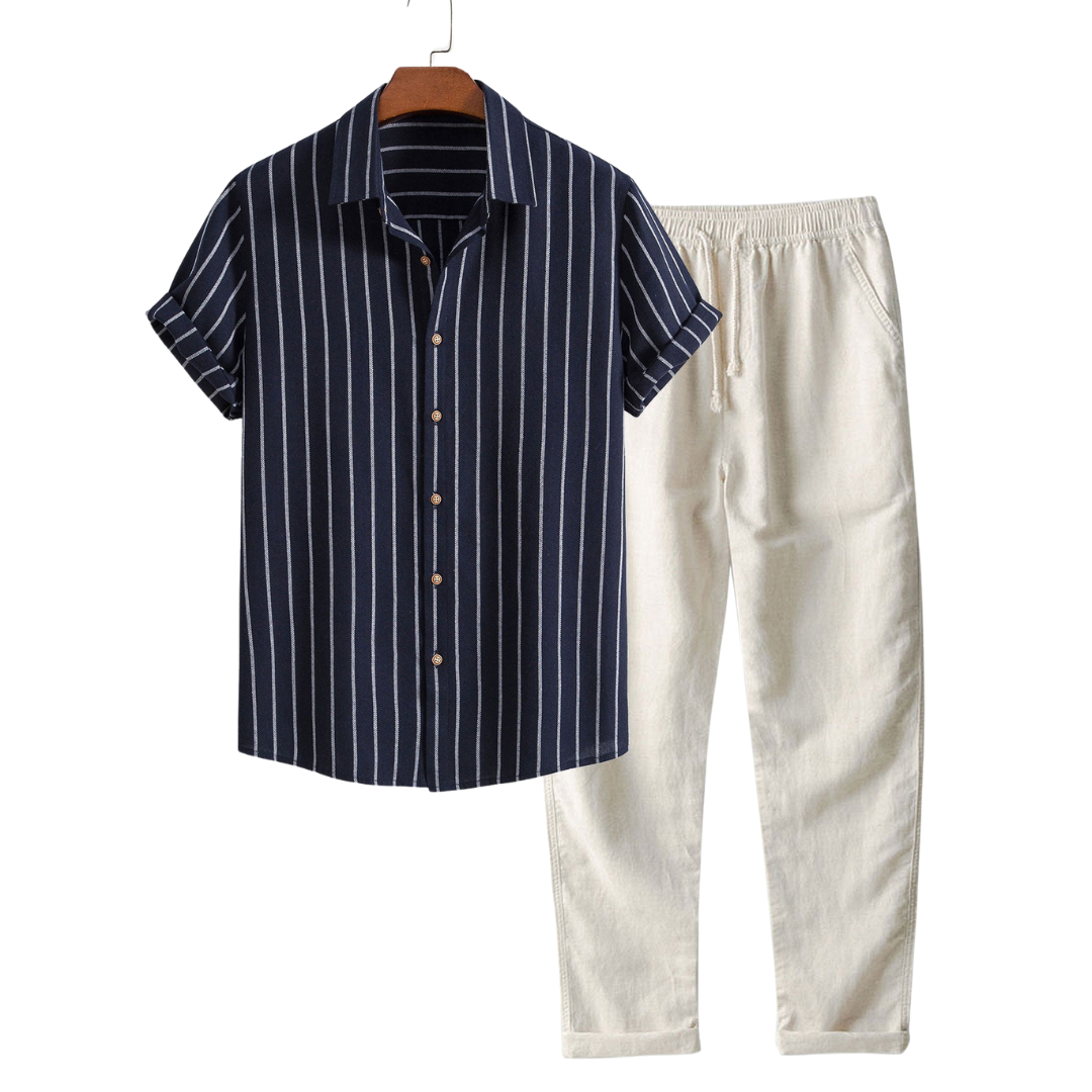 Callum | James Men's Short-Sleeved Set