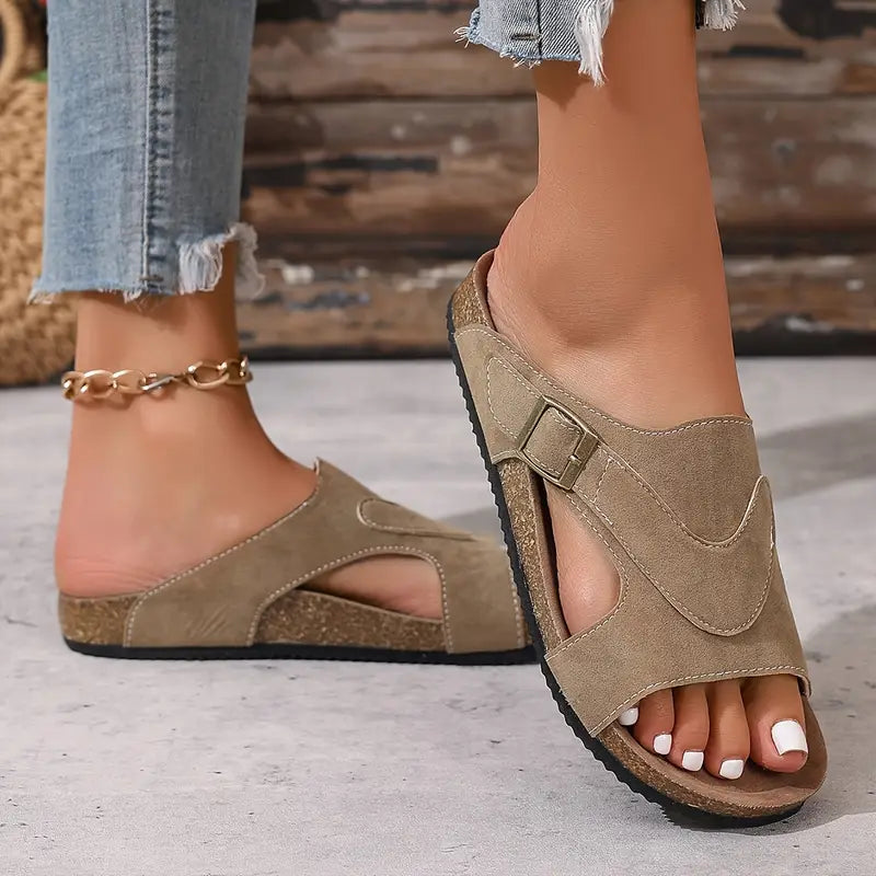 Lydia | Comfortable Summer Slip-On Sandals