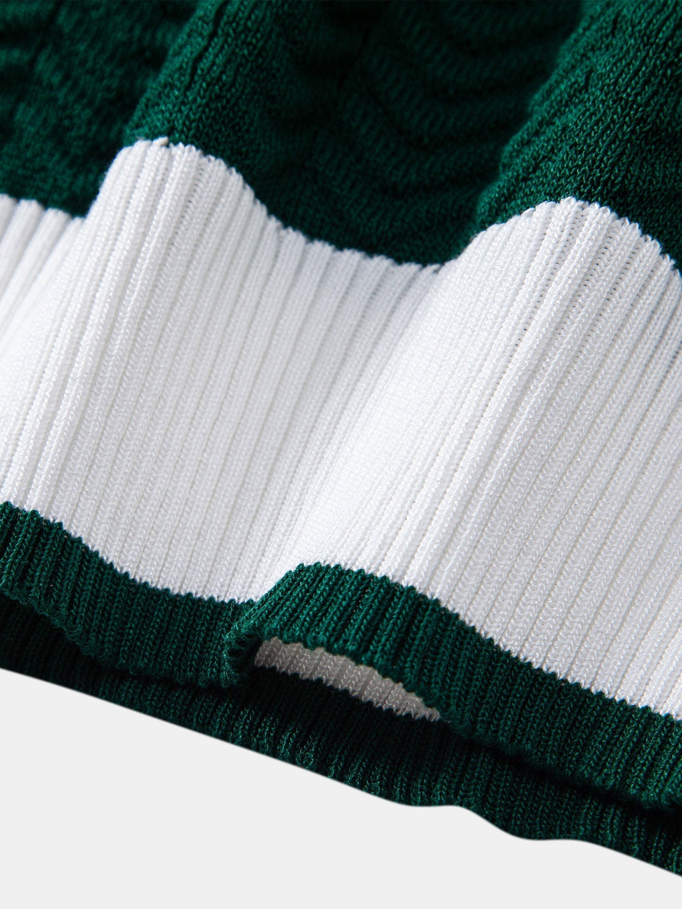 Connor | Men's Textured V Neck Polo Shirt