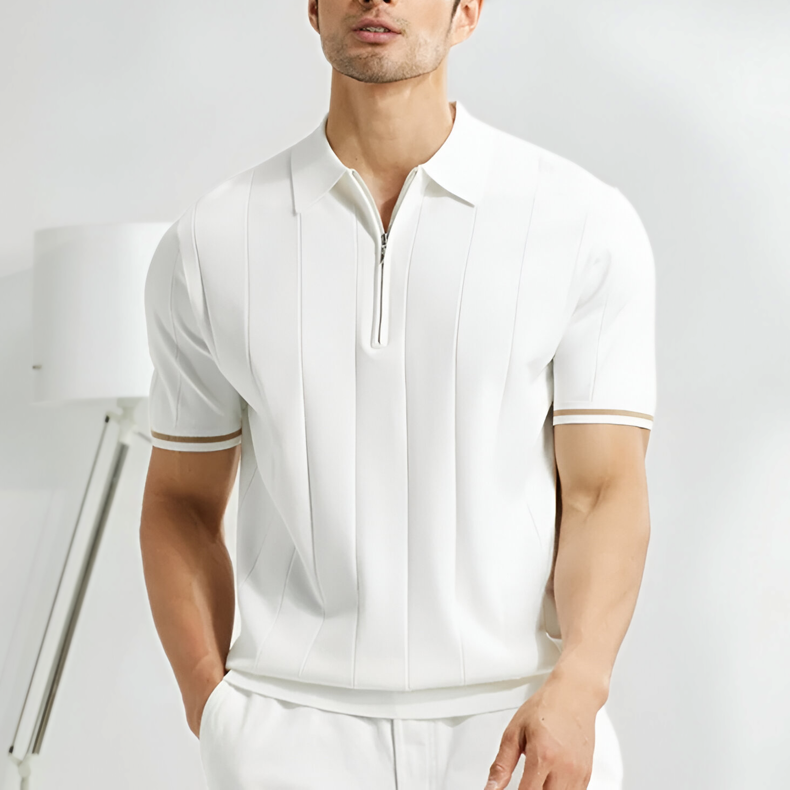 Noah | Men's Elegant Short-Sleeve Polo Shirt