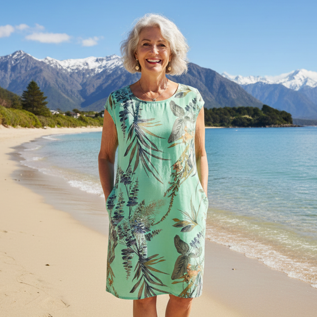 Freya | Canvas Dress with Functional Pockets