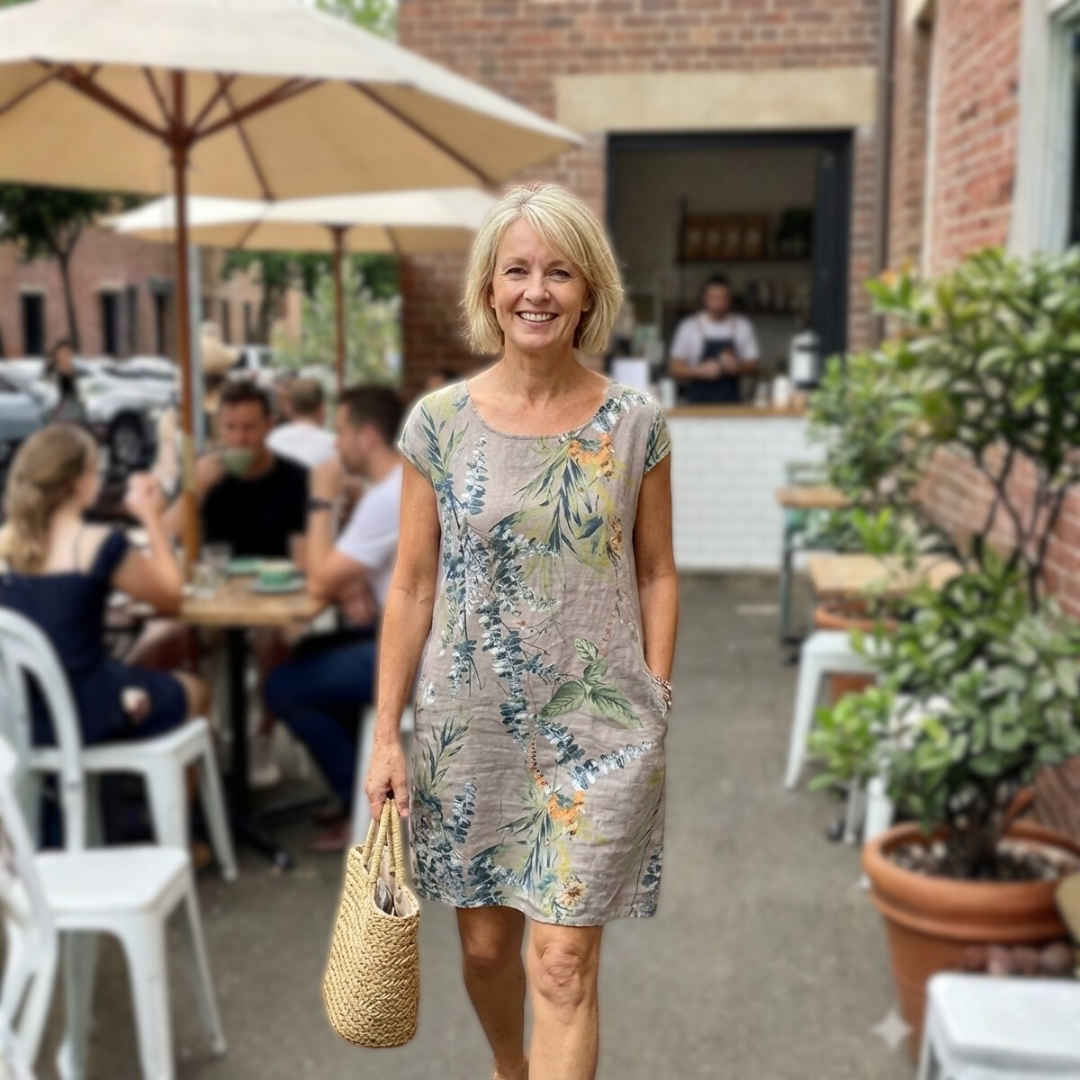 Freya | Canvas Dress with Functional Pockets