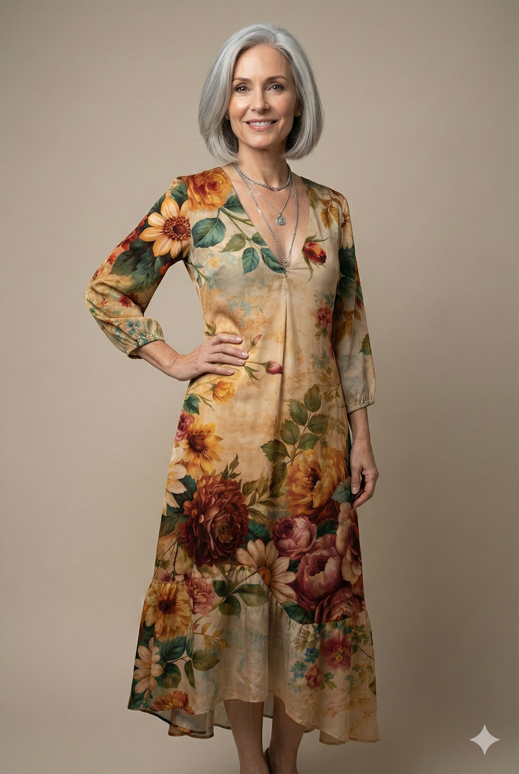 Mara | Vintage Floral Dress