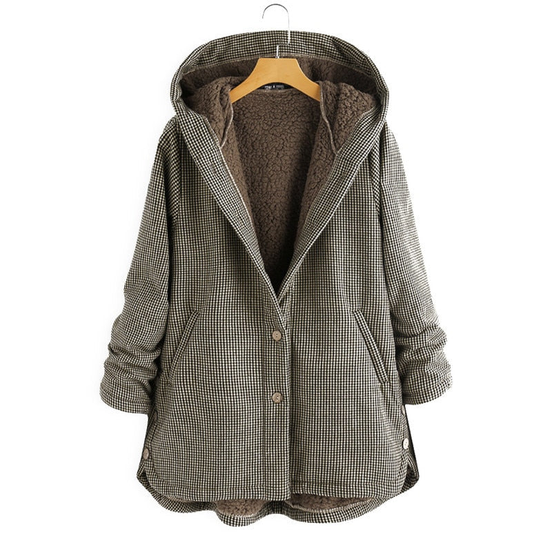 Helma™ - Elegant and comfortable hooded jacket for women